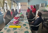 La j&oacute;venes de la Casa 3 conversaron con directivas de la DRMN sobre sus casos y preocupaciones por sus hijos.
