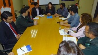 Expertas de Eurosocial presentaron protocolo en mesa de trabajio interinstitucional 