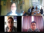 Un animado encuentro sostuvo la constituyente Bessy Gallarado y los directivos regioanles.
