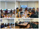 Los funcionarios de Gendarmer&iacute;a valoraron la jornada de difusi&oacute;n y trabajo.