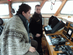 El Defensor Local de Cisne, Sebasti&aacute;n Lagos, se traslad&oacute; por barco desde Puerto Chacabuco hasta Melinka.