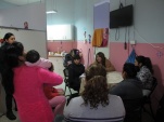 Conversaron sobre un convenio vigente para asesorarlas en materias que tratan los Tribunales de Familia.