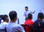 El jefe de la Unidad de Estudios, Nicol&aacute;s Orellana fue uno de los expositores.