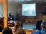 Los familiares y p&uacute;blico s&oacute;lo pudieron seguir la audiencia en otra sala, a trav&eacute;s del sistema de videoconferencia.