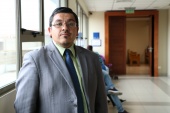 Defensor Penal P&uacute;blico, Jes&uacute;s Lopez, quien fue cargo de la causa y logr&oacute; demostrar la inocencia del funcionario de Sename acusado. 