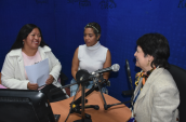 Defensora Nacional particip&Atilde;&sup3; en programa radial impulsado y dirigido por internas del CCP de Iquique 