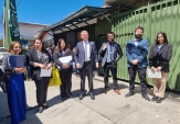La actividad liderada por el Defensor Regional Marco Montero, fue realizada por un equipo multidisciplinario de la DPP &Ntilde;uble