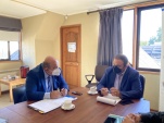 Defensor Regional y nuevo Seremi de Justicia coincidieron en la importancia de acercar la justicia a las personas.