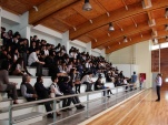 M&aacute;s de 120 alumnos participaron de la Charla del Defensor Felipe Mart&iacute;nez en el Instituto Humanidades de Concepcion 