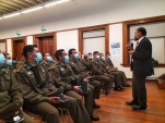 Ignacio Barrientos capacit&oacute; a funcionarios de Carabineros en ley Naim-Retamal