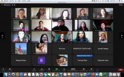 La la defensora agradeci&oacute; el espacio para compartir su experiencia como penalista.