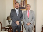 Defensor Regional, Claudio G&aacute;lvez Giordano, realiza visitas protocolares en la ciudad de Arica a partir de su nombramiento. 