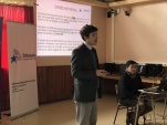Los profesionales conversaron con alumnos de el &uacute;ltimo ciclo de ense&ntilde;anza media