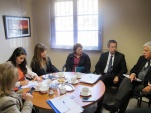 En su primera Comisi&oacute;n Regional de Justicia particip&oacute; el nuevo Defensor Regional de Valpara&iacute;so, Claudio P&eacute;rez.