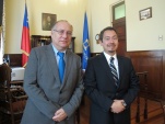 El Presidente de la Corte lo invit&oacute; a participar en un encuentro que se har&aacute; con los periodistas de la zona.