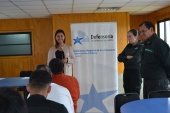 En el Centro de Educaci&oacute;n y Trabajo la defensora penitenciaria Andrea Hunter realiz&oacute; charla de difusi&oacute;n