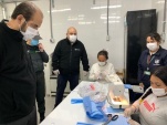 La Defensor&iacute;a Regional convers&oacute; con internas y conoci&oacute; el proceso de confecci&oacute;n de mascarillas