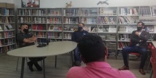 El defensor, &Aacute;ngel Guerrero atiende consultas de internos imputados en Centro Penitenciario de Copiap&oacute;. 