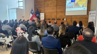 La Defensora Ver&oacute;nica Reyes Cea, dio su balance 2024-2025 en el auditorio de la Contralor&iacute;a regional.