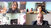 M&aacute;s de 2 horas dur&oacute; el conversatorio con los abogados. 