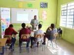 La charla con los menores