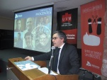 En la charla se difundi&oacute; la p&aacute;gina www.proyectoinocentes.cl y se mostraron videos testimoniales.