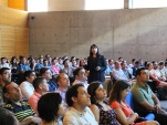 La Defensora Viviana Castel expuso ante Carabineros causas que pueden llevar al enjuiciamiento de un inocente.