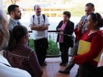Defensores penales p&uacute;blicos en reuni&oacute;n con representantes de colonias peruanas y colombianas en Arica