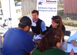 El periodista Jos&Atilde;&copy; Ignacio Aguirre orient&Atilde;&sup3; sobre como acudir  ala Defensor&Atilde;&shy;a Local de Colina.