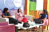 Estudio de radio Guayacan en plena Avenida del Mar en La Serena