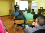 Una veintena de alumnos particip&oacute; en la charla sobre ley penal adolescente