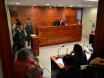 Por la connotaci&oacute;n del caso, a la audiencia de esta tarde concurri&oacute; gran cantidad de periodistas, adem&aacute;s de abogados y p&uacute;blico diverso.