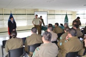 Defensor Local Jefe de Temuco Patricio Salinas conversa de derechos con Carabineros de la Octava Comisar&iacute;a de Temuco 
