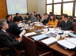 La Defensora Nacional (S), Viviana Castel, expuso ante la comisi&oacute;n acompa&ntilde;ada por una delegaci&oacute;n institucional.