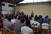 El Defensor Regional del Maule Jos&eacute; Luis Craig presidi&oacute; un di&aacute;logo participativo ante imputados privados de libertad en la c&aacute;rcel de Linares.