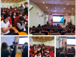 Los estudiantes participaron con entusiasmo durante el encuentro sostenido con defensores penales juveniles del Maule.
