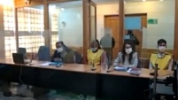 La defensora local jefe de Vallenar, Karina Rojas en juicio