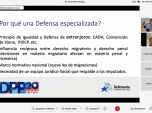 La charla realizada 