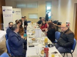 Asistieron periodistas de todos los medios que cubren el sector justicia en Magallanes 