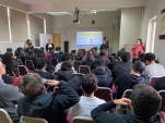 Con una activa participaci&oacute;n, las y los estudiantes conocieron aspectos de la ley que los ata&ntilde;e directamente.