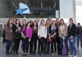 Los estudiantes de periodismo de la UC conocieron in situ la labor de la Defensor&iacute;a.