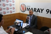 Defensor Regional, Ra&uacute;l Palma Olivares da a conocer proceso de licitaci&oacute;n 2015 en radio Maray.