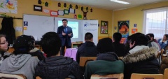 Los alumnos, adem&aacute;s del Proyecto Inocentes, se informaron sobre sus derechos en el proceso penal.