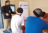 El defensor juvenil de Antofagasta, Francisco Barahona se reuni&oacute; con los j&oacute;venes en el Centro de Internaci&oacute;n Provisoria 