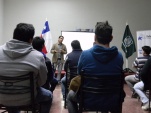 Los internos se mostraron interesados en los requisitos en la ley 20.603