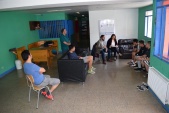 Diversas fueron las preguntas e inquietudes planteadas por los adolescentes.
