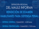 Las pruebas se realizar&aacute;n de manera remota y con reconocimiento de sala previo. 