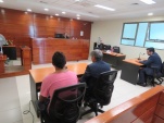 Tribunal de Tratamiento de Drogas y Alcohol de Arica liderada por la jueza presidenta del Juzgado de Garant&iacute;a, magistrada Andrea Iligaray Llanos.