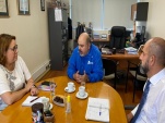 Las autoridades de la Defensor&iacute;a y CAJ valoraron el aporte de postulantes que realizan su pr&aacute;ctica por seis meses en la instituci&oacute;n.