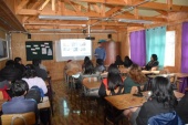 Felipe Ahrens convers&oacute; con alumnos y alumnas